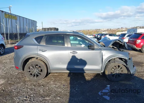 2021 Mazda Cx-5 Carbon Edition из США, поврежденный, VIN JM3KFBCM8M0315773